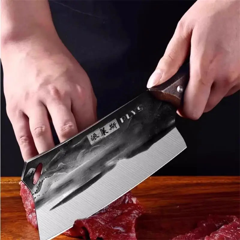 Forged Slicing Knife For Chopping and Mincing Chef's Specialized Meat Cleaver