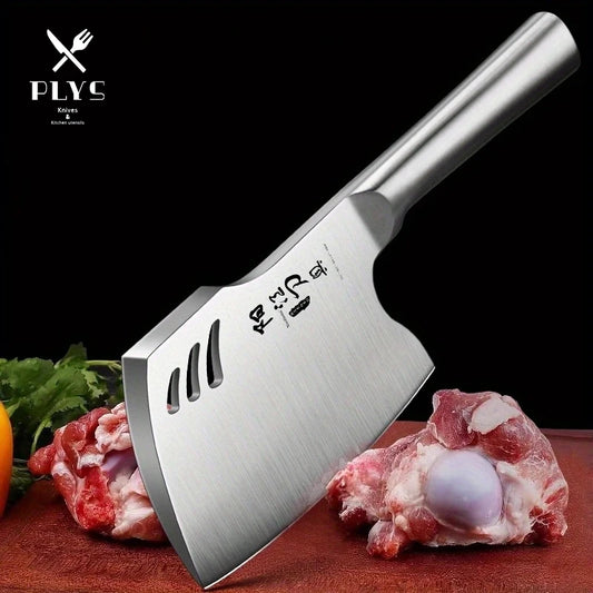 High Hardness Bone Chopping Knife Thickened Heavy Duty Chopping Large Bones Axe Knife Suitable for Cutting Meat